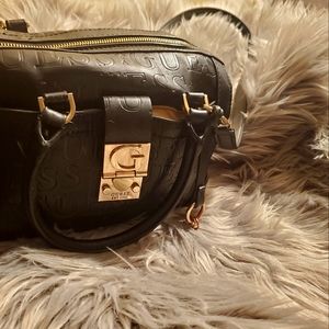 GUESS Lucienne Box Satchel